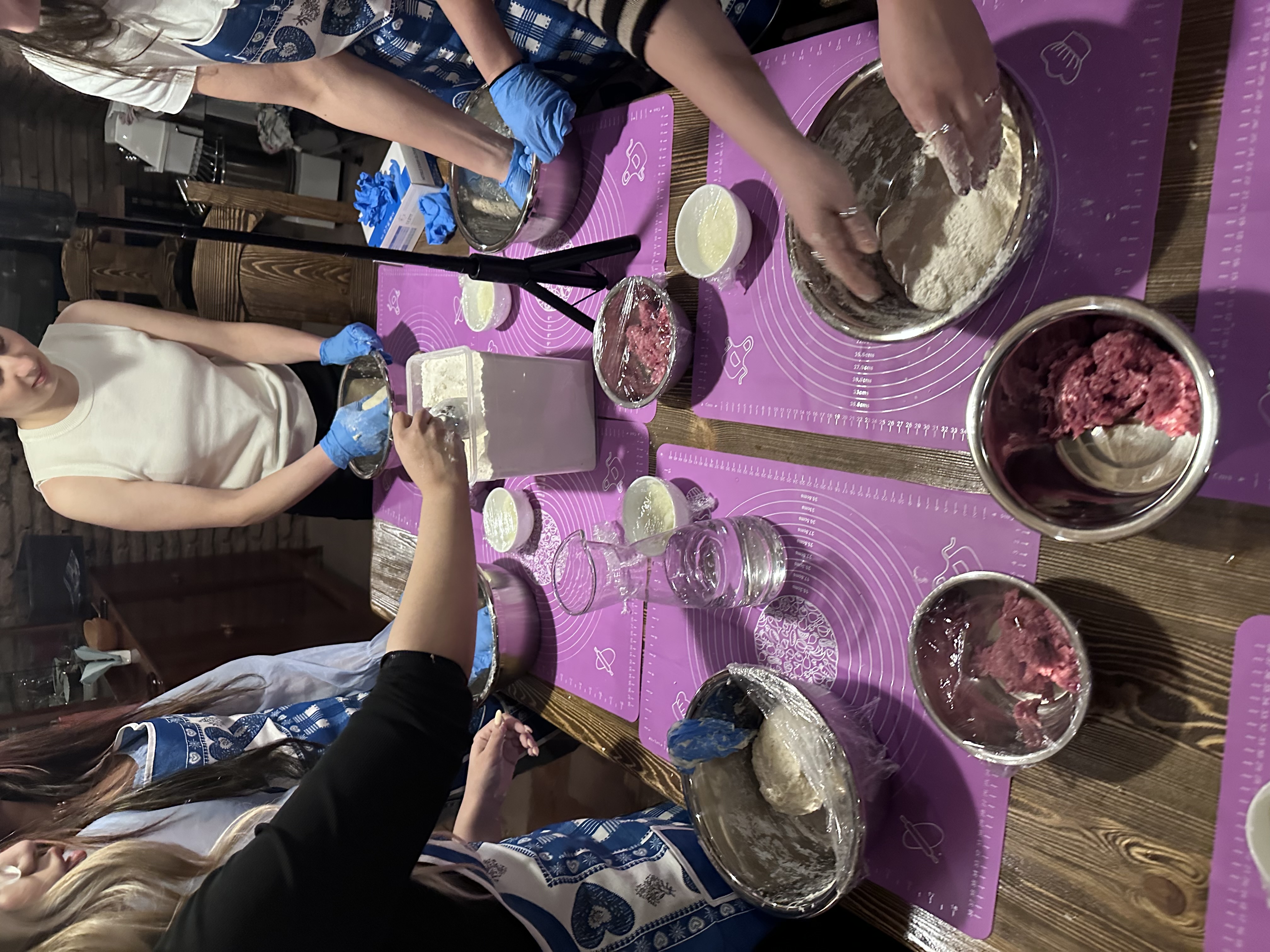 Khinkali making